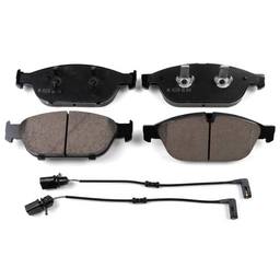 Audi Disc Brake Pad Set - Front (Ceramic) (EURO) 8R0698151R - Akebono Euro Ultra-Premium EUR1549